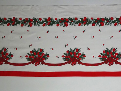 Jouluverhot - leveä kappaverho 220 cm x 58 cm