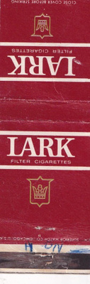 LARK filter Cigarettes. USA b635
