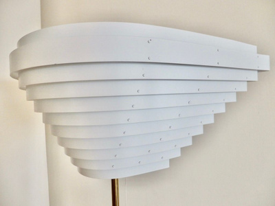 VANHA Valaisin Artek A805 Enkelinsiipi Design Alvar Aalto