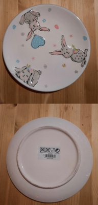 Pupu kohokuva lautanen