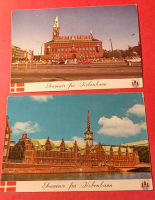 KÖÖPENHAMINA / TANSKA 2 kpl.