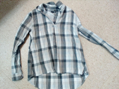 Ruudullinen puuvilla paita koko 38