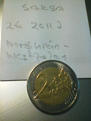 Saksa 2€ 2011J, Nordhrein-Westfalen