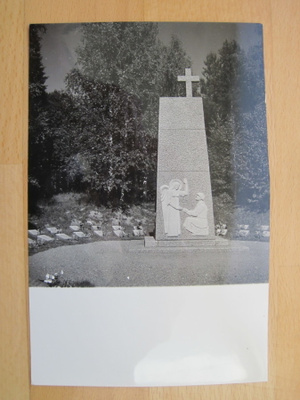 VANHA Valokuva Sankarihaudat Tammela 1940-l