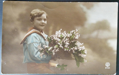 Ranskalainen vanha Noyer -postikortti 1916