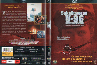 Sukellusvene U-96: Dir.Cut.	(4 915)	K	-FI-	suomik.	DVD	EGMON
