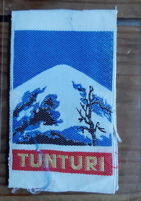 Tunturi vintage kangasmerkit