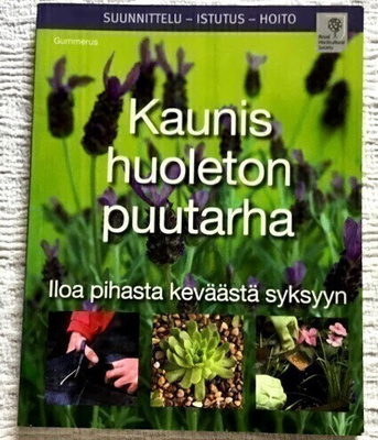 Kaunis huoleton puutarha