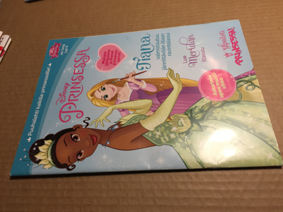 DISNEY PRINSESSA LEHTI 6/2019 +tarrat+ juliste HYVÄ