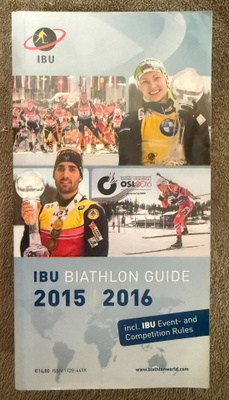 IBU BIATHLON GUIDE 2015/2016