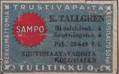 Helsinki, E. Tallgren, Hietalahdenk. 4     sk2/7