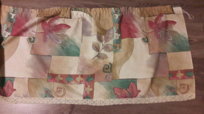 Syksyinen kaunis verhokappa 53x296cm