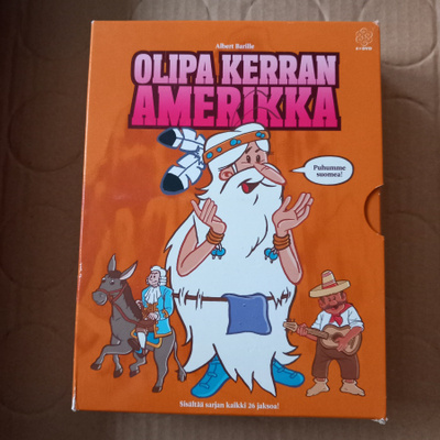 Olipa kerran Amerikka box
