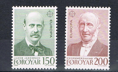 Färsaaret 1980 - Europa CEPT (2)  ++