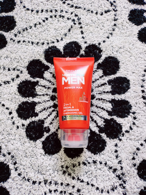~Oriflame PowerMax 2-in-1 Energising -kosteus- ja partageel~