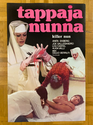 Vanha elokuvajuliste: Tappajanunna