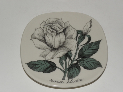 Arabia Tomula ROSA ELIDA seinälautanen