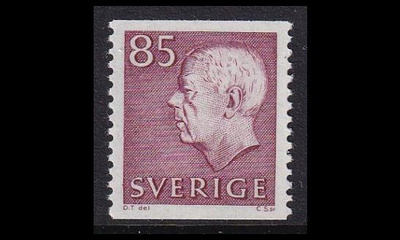 Ruotsi 712 ** Gustaf VI 85 öre (1971)