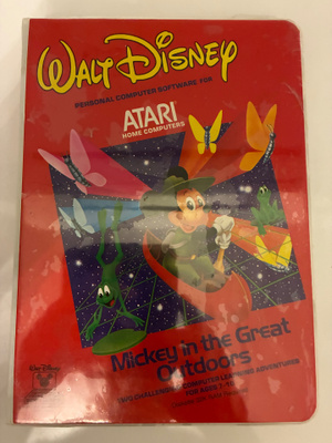 Atari mickey in the great outdoors, avaamaton