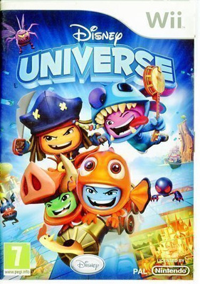 * Disney Universe Wii / Wii U PAL CIB Lue Kuvaus