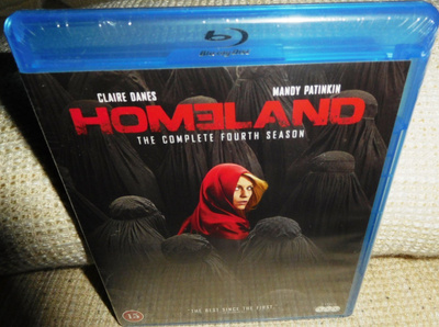 Homeland 4. kausi (muoveissa) Blu-ray