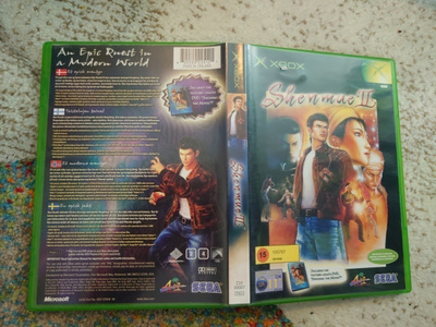 Shenmue 2 xbox og cib nordic