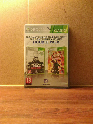 XBOX360: SPLINTER CELL DOUBLE AGENT / RAINBOW SIX VEGAS DOUB