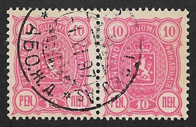 Vaakuna 1889 10p (LAPE 2x29B) O pari