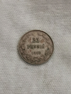 25 penniä 1910, Suomi