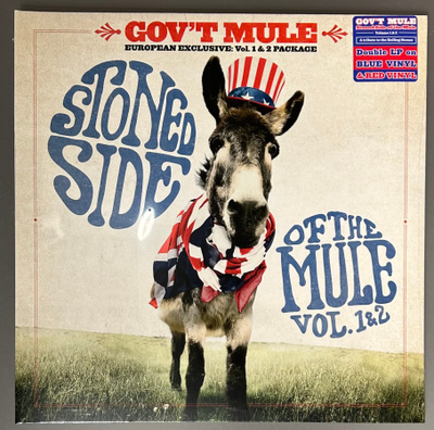 GOV’T MULE: Stoned Side Of The Mule - 2LP, Red & Blue, uusi