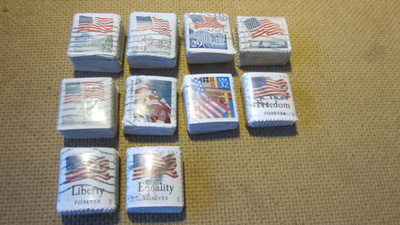 U.S.A.: kymmenen "sokeripalaa" - lippuaihe