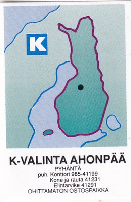 Pyhäntä. K - valinta Ahonpää    7/3