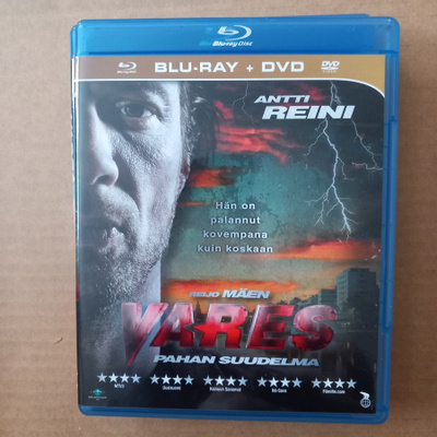 Vares Pahan suudelma Suomi blu-ray