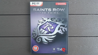 PC DVD: Saints Row: The Third peli (2011)