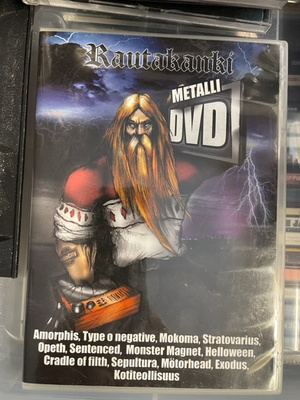 VARIOUS - Rautakanki Metalli DVD