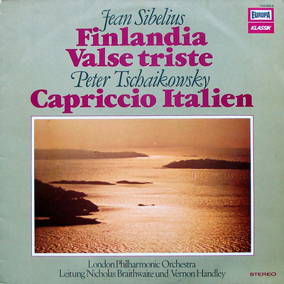 Sibelius Tschaikowsky Finlandia Valse Triste Capriccio LP