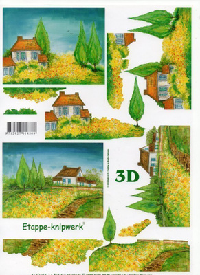 3D  "°TALOT & KUKKAISPUUTARHAT°"