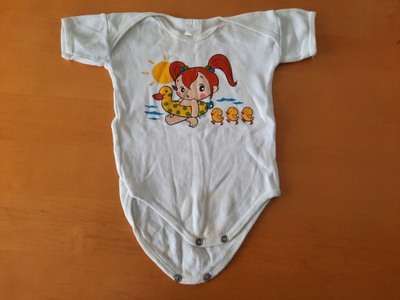 70 cm valkoinen body