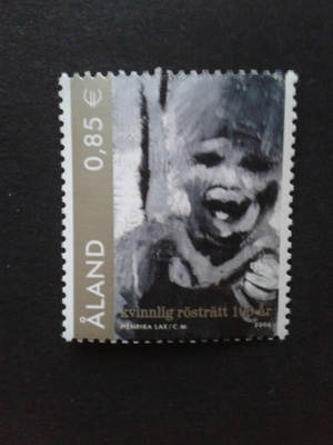 åland 2006 naisten äänioikeus 100v 0,85e**