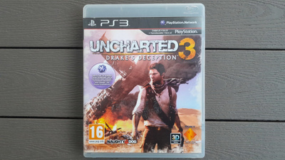 PS3: Uncharted 3: Drake's Deception peli (2011)