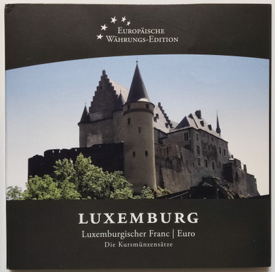Luxemburg kolikkosarjat. Luxemburgin Frangi & Euro