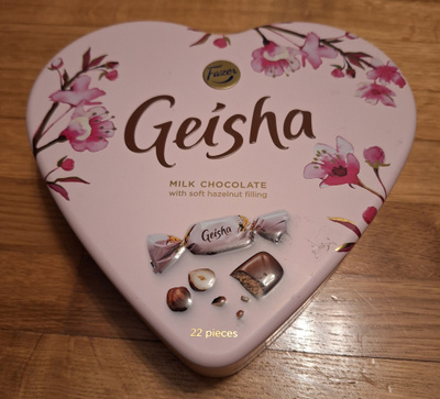 Geisha-rasia metallinen siisti Fazer