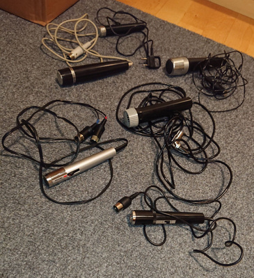Kelanauhureiden mikrofonit