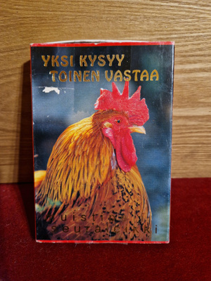 Yksi kysyy Toinen vastaa muistipeli Peliko. Harvinaisuus