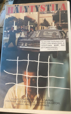 Hälytystila - Etat de siège (1973)Costa-Gavras VHS suom. txt