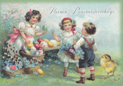 Postikortti Pääsiäinen