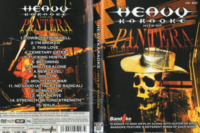 karaoke heavy karaoke hits of pantera	(12 024)	k			DVD				15