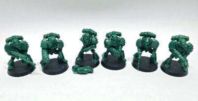 WH40K - 6kpl Space Marines (Rogue Trader) [K79]