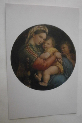 Raffaello Sanzio: Madonna Della Seggiola, väripk, ei p.