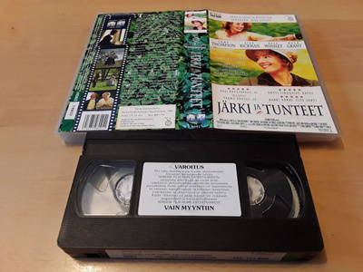 Järki ja tunteet - SF VHS (Nordisk Film Home Entertainment)